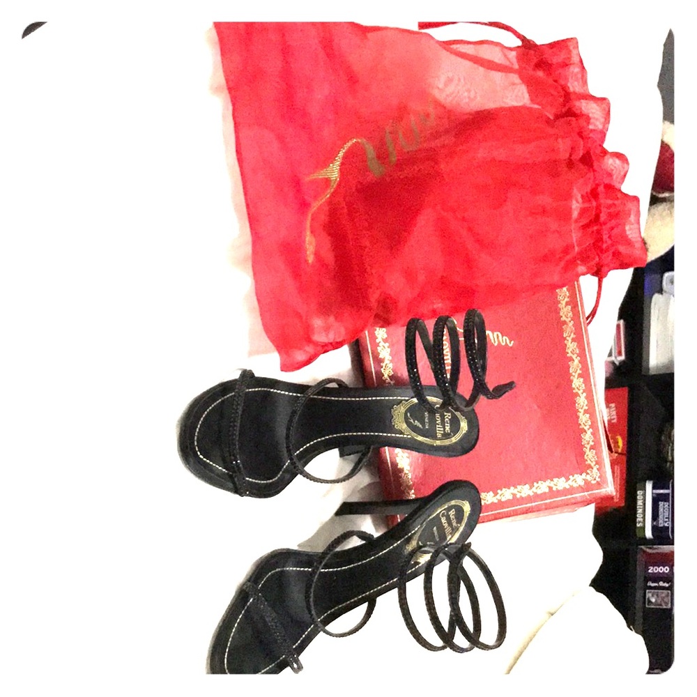 Rene Caovilla scrappy heel